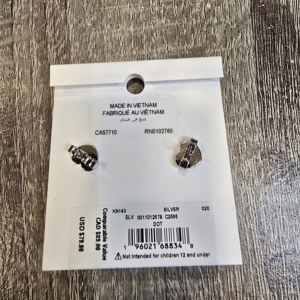 Kate Spade Dome Stud Earrings - Picture 2 of 3